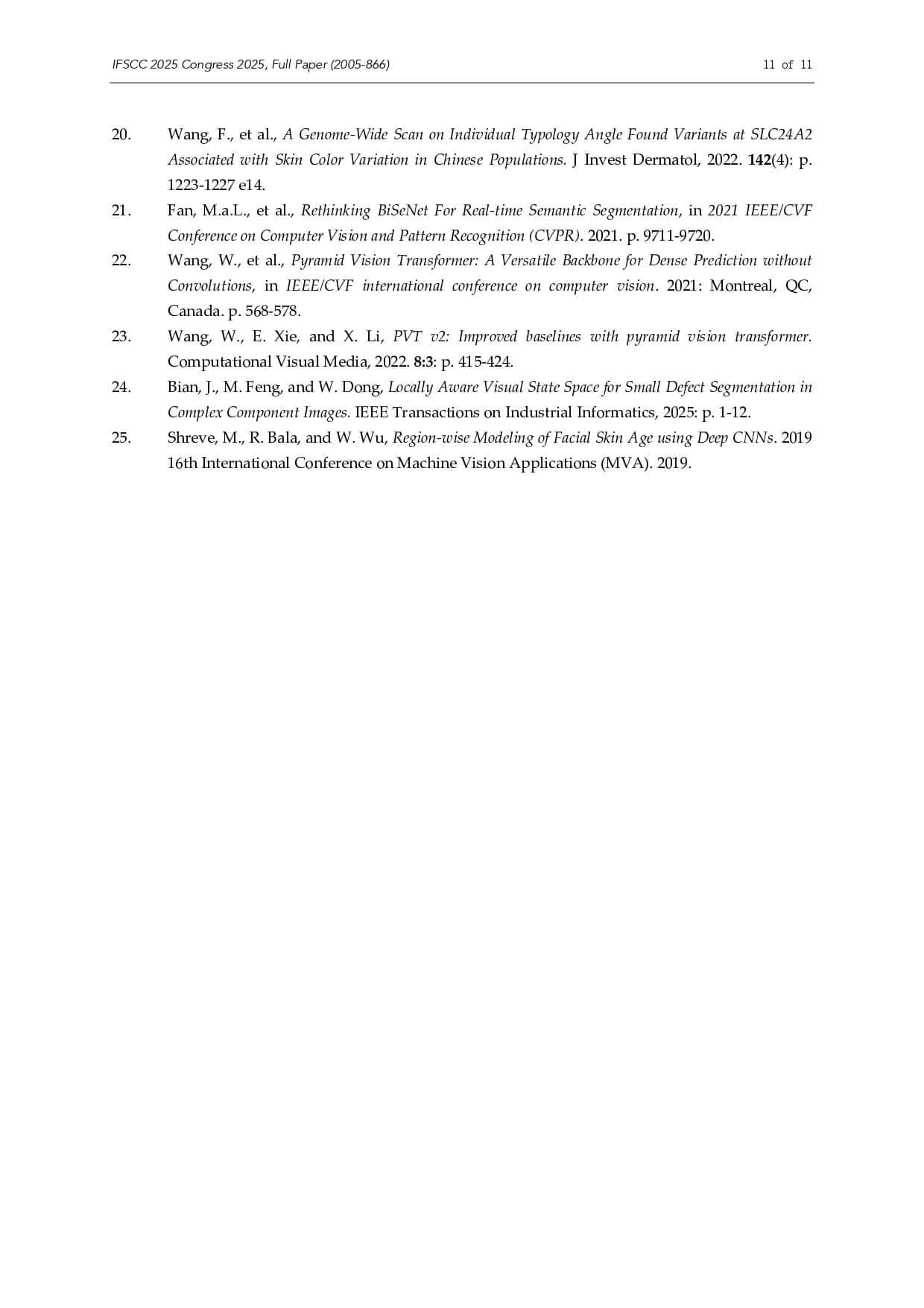 Deep Learning Analysis of Perceived Facial Aging and Influential Features Across Evaluator Groups - Page 11