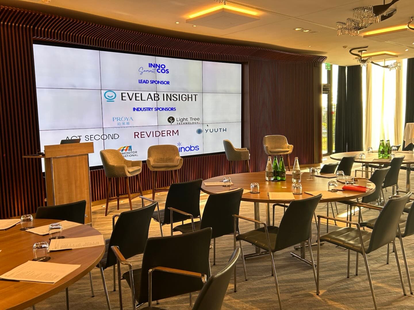 INNOCOS Summit Zurich 2026 のリードスポンサーを務める EveLab Insight